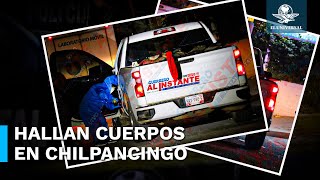 Encuentran 11 cuerpos en una camioneta abandonada en Chilpancingo [upl. by Tenay]