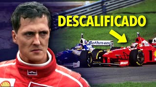 Cuando MICHAEL SCHUMACHER fue DESCALIFICADO de un Mundial de F1  Jerez 1997 [upl. by Berman]