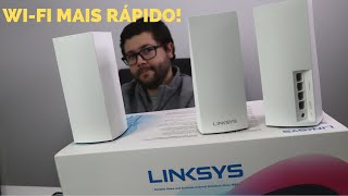 WiFI Mais Rápido O melhor sistema MESH WIFI 6 que já testei  LINKSYS ATLAS PRO 6 [upl. by Ellehsram647]