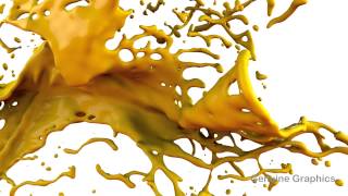 Paint Splash  Realflow [upl. by Joappa585]