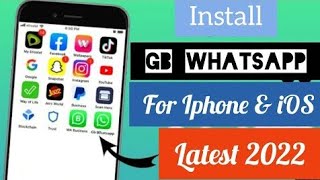 GB Whatsapp For iPhone iOS How to Download GB Whatsapp In iPhone  Install GB WhatsApp iPhone 13 [upl. by Ahsihat391]