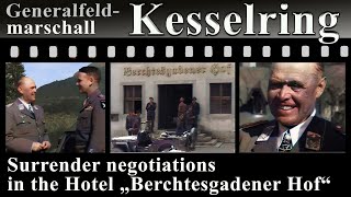 AICOLORIZEDRESTORED The surrender negotiations of Generalfeldmarschall Kesselring [upl. by Fanya]