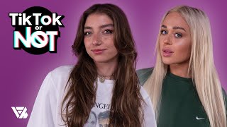 TikTokers Zoi Lerma amp Cassidy Condie Guess If These Viral Sounds Are From TikTok Or Not [upl. by Sell]