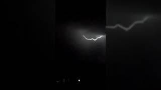 Epic lightning and thunder storms 🌩️ lightning storm shorts [upl. by Kerge]