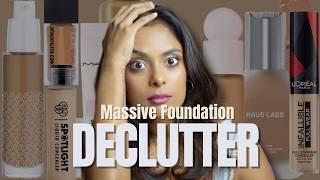 Decluttering amp organizing all my foundations and concealers [upl. by Zeba331]