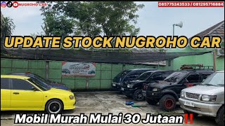 MOBIL MURAH MULAI 30 JUTAAN DI NUGROHO CAR‼️ [upl. by Dazraf]