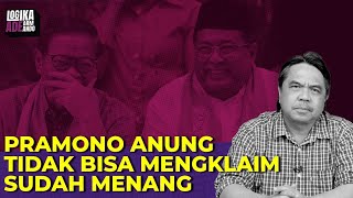 PRAMONO ANUNG TIDAK BISA MENGKLAIM SUDAH MENANG I Logika Ade Armando [upl. by Antons]