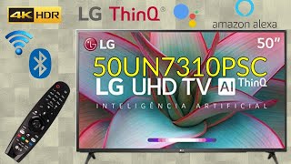 Smart tv 4k LG 50UN7310PSC [upl. by Nevlin947]