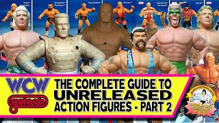 UNRELEASED WCW Galoob Wrestling Action Figures  Part 2 [upl. by Leummas]