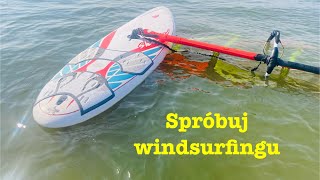 Jeśli nie wiesz co robić nad jeziorem to spróbuj pływać na windsurfingu i odkryj ten cudowny sport 👍 [upl. by Adian]