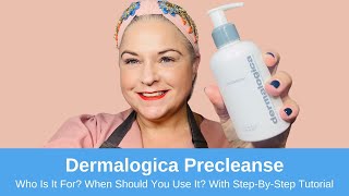 Dermalogica Precleanse  How To Use It amp What Is A Double Cleanse Routine [upl. by Anelehs883]