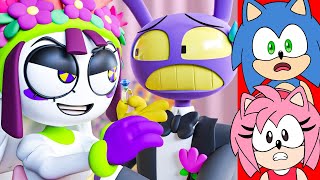 Sonic and Amy watch JAX amp EVIL POMNI get MARRIED [upl. by Suzanna5]