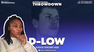 DLow  Judge Showcase reaction [upl. by Ilarrold]