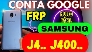 Desbloqueio Conta Google J4  Qualquer Android 2024 frp samsung [upl. by Saffren966]