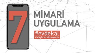 7 Mimari Telefon Uygulaması [upl. by Yerak]