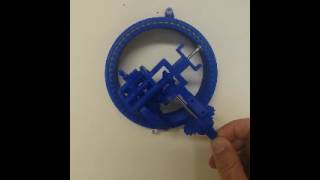 3D Printed Triple Axis Flying Tourbillon [upl. by Rawdan]