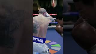 Crazy haymaker streak🤯🔥🔥boxing content gaming undisputed power [upl. by Acimot]