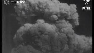 ITALY Vesuvius volcano erupts 1944 [upl. by Akimrej]