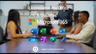 ¡Maximiza tu Tiempo Licenciamiento Microsoft Office 365 Familia⏰💼 [upl. by Fleurette]