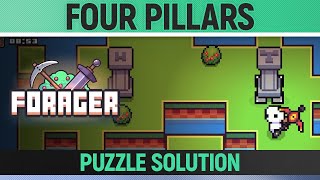 Forager  Four Pillars Puzzle  How to solve [upl. by Treblih]