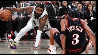 The Strongest Dribblers nba basketball Kyrie Irving Allen Iverson [upl. by Eicaj]