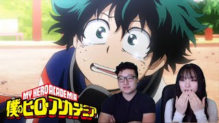 SYMBOL OF SH  My Hero Academia Reaction Episode 13  1x13 [upl. by Adna]