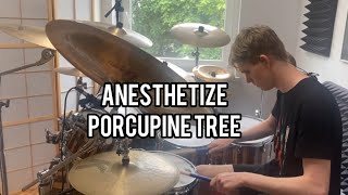 Anesthetize Live  Porcupine Tree Drum Cover One Take  With the Gavin Harrison Protean Snare [upl. by Wynn215]