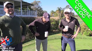 WYNNUM GOLF COURSE VLOG PART 1 [upl. by Jaddo]