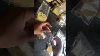 How to package individual cake slices for sale  How to wrap cake slices in cellophane [upl. by Kreiner]