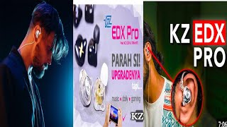 KZ ZSN pro vs KZ EDX pro in ear monitors  with audio simulation  earphones [upl. by Nahtanoy512]