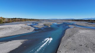 Lower Waimak Braided River Jetboating [upl. by Nottirb]