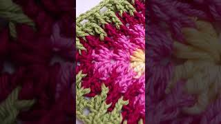 Tutorial Mattonella Sfumature Che intreccio crochet tutorial grannysquare uncinetto [upl. by Aneertak]