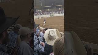 NEED TO WATCHThe One Armed Bandit rodeo act shortvideo rodeo [upl. by Kevan]