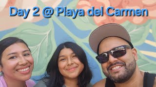 Our first beach day at Playa del Carmen [upl. by Nereus]