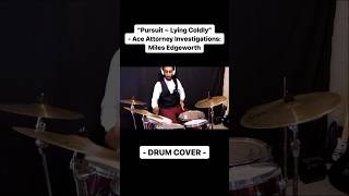 “Pursuit  Lying Coldly”  Ace Attorney Investigations  DRUM COVER shorts drumcover aceattorney [upl. by Ehcadroj753]