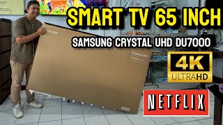 Fitur Melimpah gambar jernih Samsung 65 Inch Crystal UHD 4K DU7000  Smart TV Terbaik 2024” [upl. by Killigrew11]