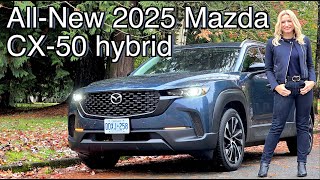 2025 Mazda CX 50 Hybrid review  The borrowed RAV4 hybrid any good [upl. by Ydnas]