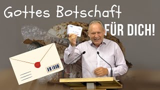 Die gute Botschaft für dich  Kinderpredigt mit Alexander [upl. by Bashuk]