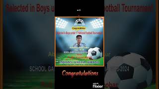 SGFI Football National Achievement [upl. by Alakim]