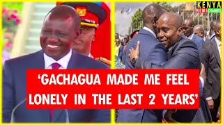 Ruto finally speaks about Gachagua during Kithure Kindiki Swearingin as DP KICC after impeachment [upl. by Robet]