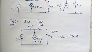 Thevenin’s and Nortons Theorems with Dependent Sources  Electrical Circuit Analysis [upl. by Hairehcaz]