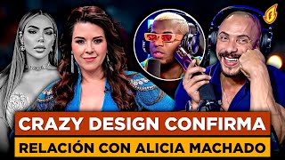 CRAZY DESIGN HABLA EN FOGARATÉ “CONFIRMA RELACIÓN CON ALICIA MACHADO EXTRAÑA A SANDRA BERROCAL” [upl. by Atinwahs580]