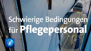 Hohe Belastung geringer Lohn Internationaler Tag der Pflegenden [upl. by Yuji]