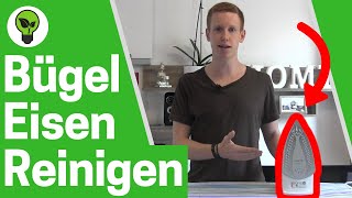 Bügeleisen reinigen ✅ ULTIMATIVE LÖSUNG Bügeleisensohle von Dampfbügeleisen sauber machen [upl. by Lorola]