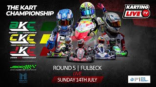 The Kart Championship 2024 Round 5 Fulbeck  Sunday LIVE [upl. by Neit827]