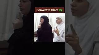 Brazilian 🇧🇷 Women Converting To Islam islam [upl. by Yrogiarc803]