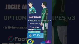 ☝PES 21 VOCÊ PRECISA DESSE OPTION FILE  NilPES patch v3  Ps4 amp PS5 [upl. by Liederman]