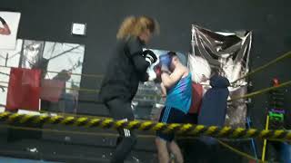 El quotGallitoquot Laiño vs El quotRiflequot Airton sparring boxing training argentina [upl. by Kursh]