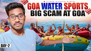 Day 2 In Goa  Scuba Diving  goa లో Watersports scam ⚠  Grand Island  Telugu Vlogger goa [upl. by Edeline584]