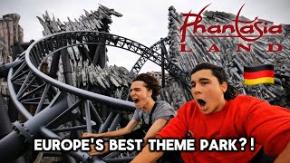 Is Phantasialand the BEST Theme Park in Europe 🇩🇪 Phantasialand Pt 1 Europe Tour 2024 [upl. by Anaiek312]